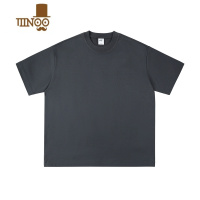 YANXUIDLT 廓形圆领T恤 290g 宽松落肩TEE百搭街头男女潮ins