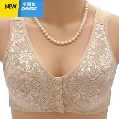 。季中老年乳罩老年人薄款50岁内衣穿的胸罩妇女妈妈老奶奶加大卓思哲胸罩