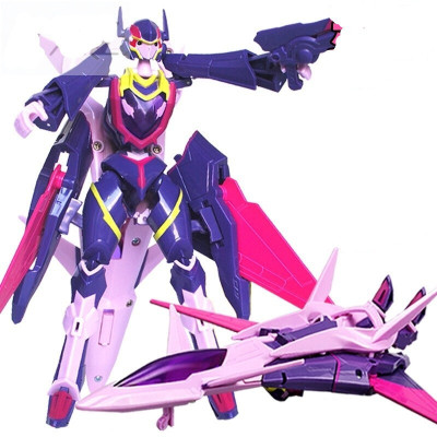 佳奇机变英盟合金版变形模型跑车机器人手动变形男孩玩具 6103灵遥