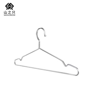 山之只 不锈钢衣架 45cm 个