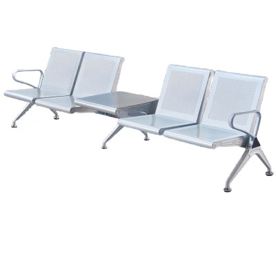 戴劲 靠背排椅候诊椅加厚机场银行车站医院等候椅大厅连椅四人位无垫