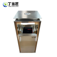 丁当匠客运大厅垃圾桶金属果皮箱垃圾箱垃圾桶不锈钢垃圾桶A256