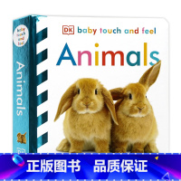 [正版]DK婴幼儿宝宝触摸书 Baby Touch and Feel Animals 动物启蒙英文原版绘本0-1-3岁