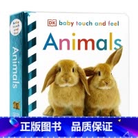 [正版]DK婴幼儿宝宝触摸书 Baby Touch and Feel Animals 动物启蒙英文原版绘本0-1-3岁