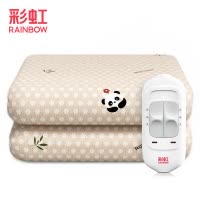 彩虹电热毯正品双人学生宿舍2025新款双控调温开关