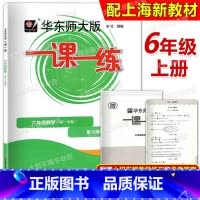 华师大一课一练 数学 6年级上 六年级上 [正版]2024华东师大版 一课一练 数学 六年级第一学期/6年级上 上海版配