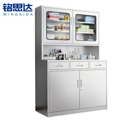 铭思达不锈钢药品柜大号台