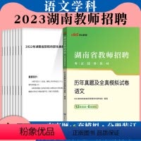 [语文]历年真题 [正版]湖南语文考编真题试卷中公2023年湖南省教师招聘考试用书初中学小学语文学科专业知识历年真题题库