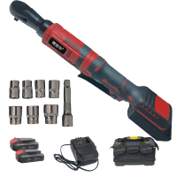 菁普华充电式锂电电动棘轮扳手20V 2.0Ah两电一充套