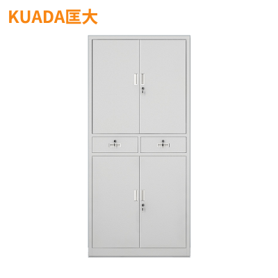 匡大铁皮文件柜办公资料柜铁中二斗钢柜
