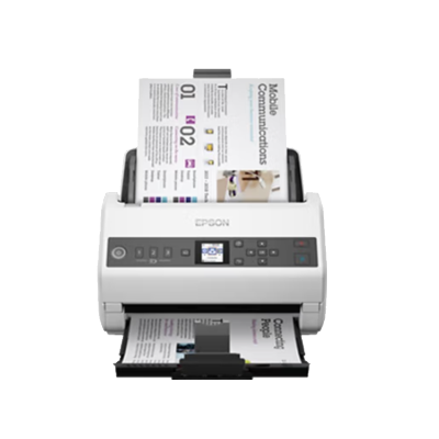 爱普生(EPSON)DS-730N A4馈纸式扫描仪自动连续双面彩色扫描 高速办公用 有线网络 扫描生成OFD格式(上门