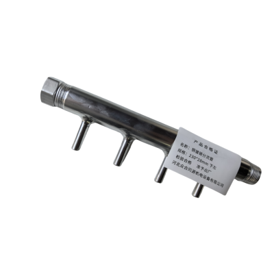 众合同源铜镀铬分流管 230*28mm 下左 个