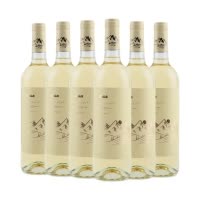 六瓶 新疆冰川美酒峰菲天山暮雪干白葡萄酒