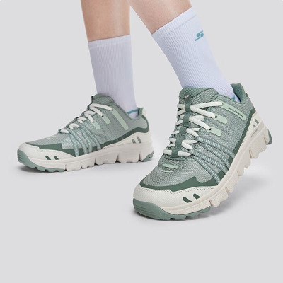 斯凯奇女款户外徒步鞋180149/GRN-5.5双