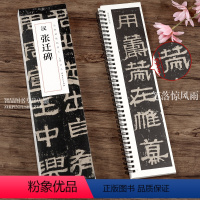 [正版]共2本 汉张迁碑隶书碑帖临摹卡 洪亮编 简体旁注隶书毛笔字帖书法成人学生临摹单行临摹范本古帖 安徽美术出版社