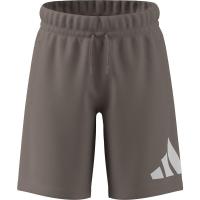 adidas儿童基本款大logo运动短裤弹性腰男童休闲 athletic短裤红