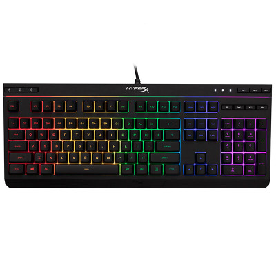 金士顿HyperXAlloy阿洛伊魅影RGB背光专业电竞游戏键盘