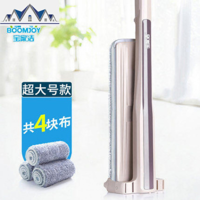 免手洗平板拖把旋转家用瓷砖地拖地干湿两用懒人地拖布 三维工匠