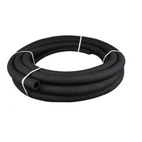 鑫迈凯斯 黑色夹布橡胶管输水管 内径38mm (1.5寸) 3层线 米