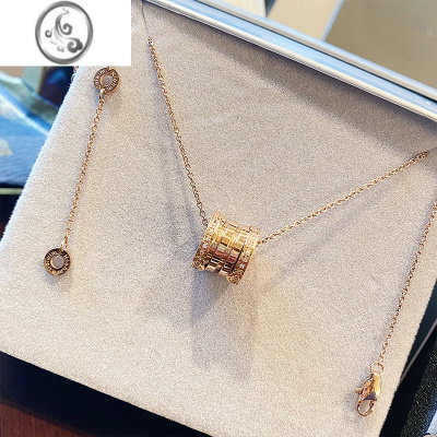 JiMi女生小蛮腰锁骨项链ins百搭轻奢小众高级设计感不掉色