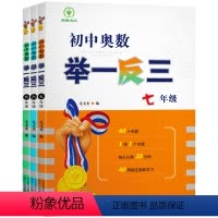 初中奥数举一反三[全一册] 七年级 [正版]初中奥数举一反三七年级八年级九年级上册下册数学思维训练 数学竞赛真题大全练习