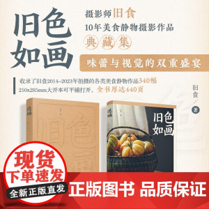旧色如画 故事感美食摄影画册旧食摄影作品集美食静物摄影生