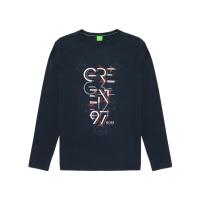 Hugo boss奢侈品服饰男圆领长袖T恤 TOGN150271057-410 时尚百搭