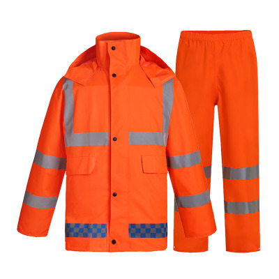 匹牧 PM-FTYY-0002 分体式雨衣套装 橙色 XXXL 单位:套