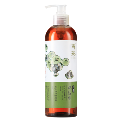 青彩山茶洗洁剂 水果蔬菜婴儿奶瓶果蔬清洗剂去农残 天然洗洁精