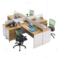 首指(SZ)办公职员桌 四人位 18L2009