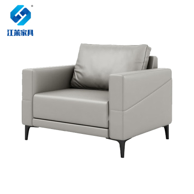 江莱现代简约西皮沙发单人位900*800*800mm/JL-SF11/张