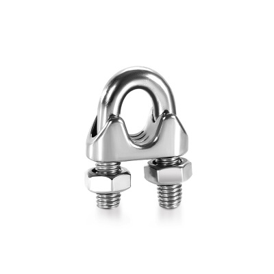 璐盐 不锈钢钢丝绳卡头夹头 M10 个