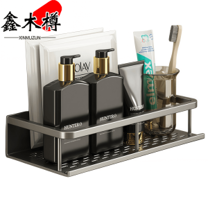 鑫木樽浴室置物架60*12*4cm个