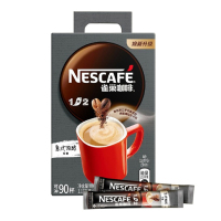 雀巢(Nestle)咖啡1+2特浓低糖三合一速溶咖啡90条盒装 冲调饮品1170g盒装
