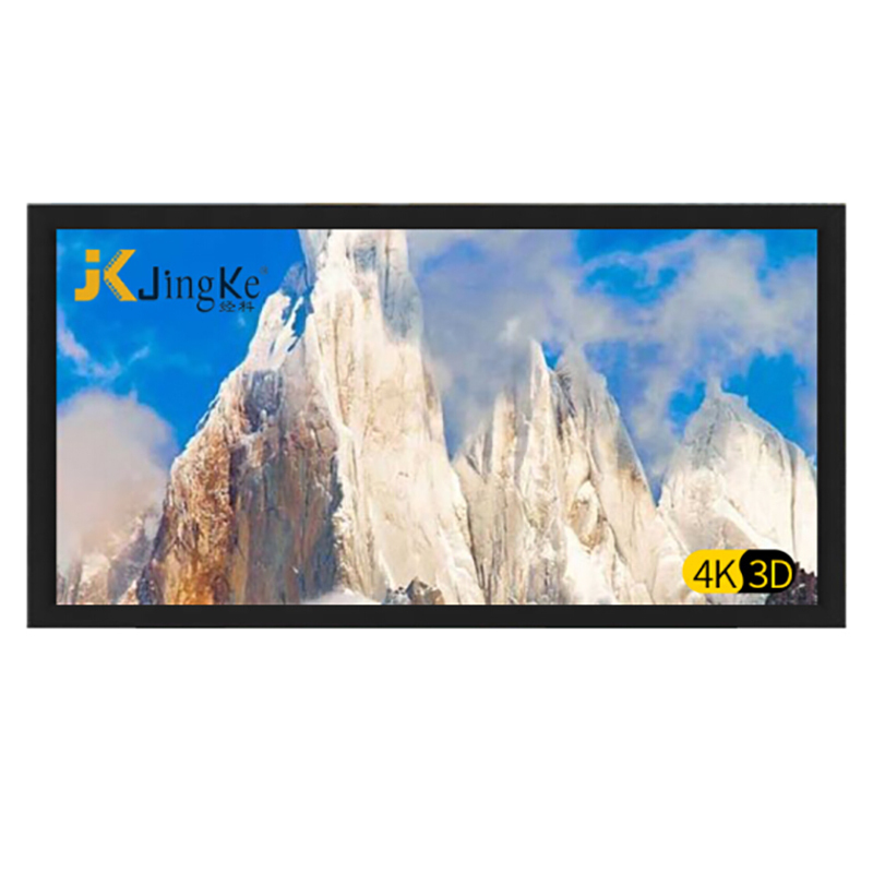 经科JK画框工程幕布H3-FL/W2高清投影机投影仪正投软幕250寸2.35:1