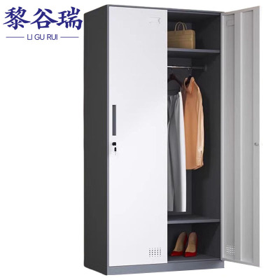 黎谷瑞 衣柜 二门90*50*185cm 台(灰白套色)