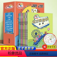 这才是数学系列 套装全10册 [正版]这才是数学漫画系列套装全10册 7-9-12岁小学生学科漫画 数学图像化新思路 这