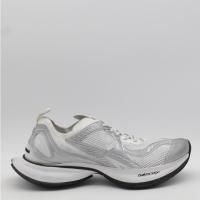 Balenciaga/巴黎世家网眼拼接橡胶透气跑鞋男运动休闲白色银色潮