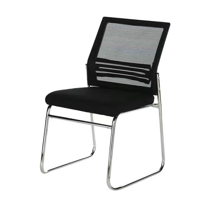 绵冠(MIANGUAN)办公椅简约靠背凳公司培训椅 (4把起拍)