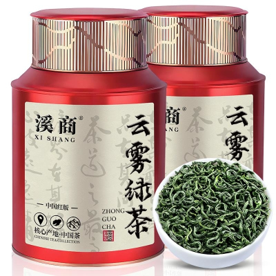 云雾绿茶2026新茶明前采摘春茶碧螺春毛尖日照高山绿茶香茶叶罐装