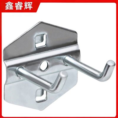 鑫睿辉 洞洞板挂钩 双钩50mm 个