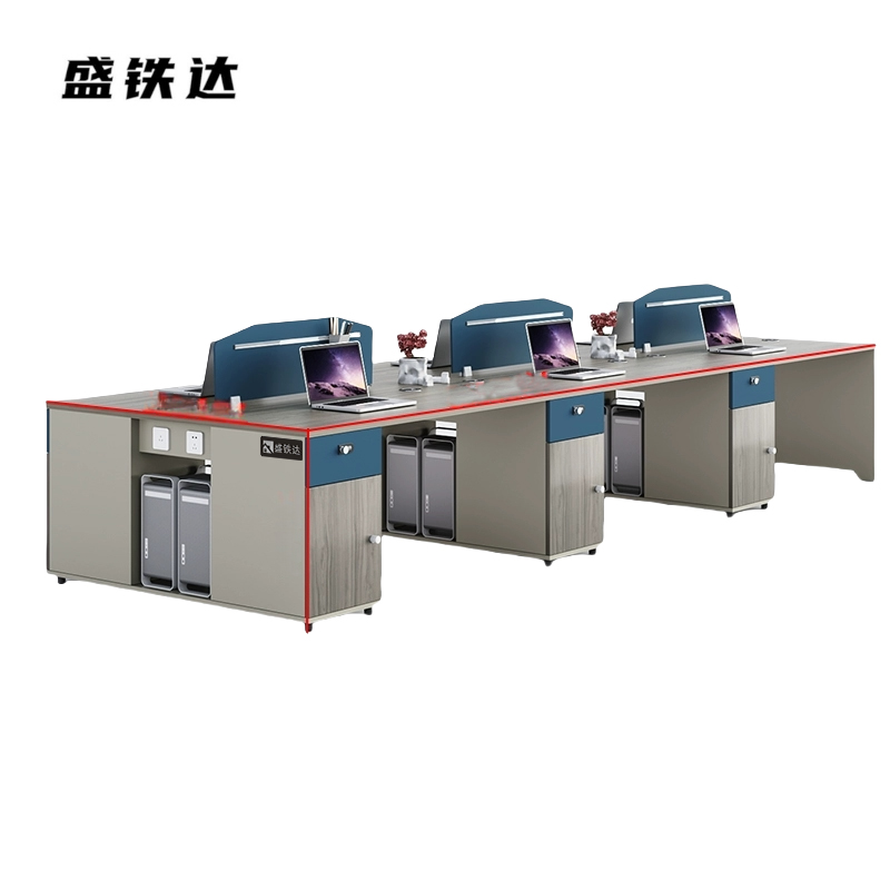 盛铁达 六人位办公桌3600*1200*1100mm STD-XXBS15 张