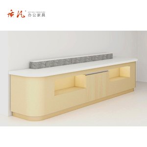 质凡现代简约单面岛台4000*700*850mm