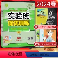 数学 八年级下 [正版]江苏版2024春实验班提优训练八年级下册数学苏科版SK 8年级八下苏教版同步课时作业本强化训练尖