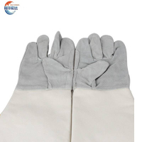 际华宏达 牛皮劳保隔热手套 J-27/副