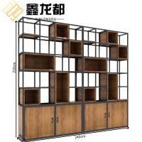 鑫龙都置物柜2.4米个