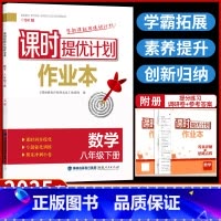 数学[苏科版] 八年级下 [正版]2025新课时提优计划作业 本数学八年级下册苏科 版SK初中 生初二8下同步新思路必刷