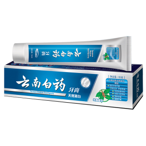 云南白药牙膏冬青香型135g*2清新口气 清洁 清火
