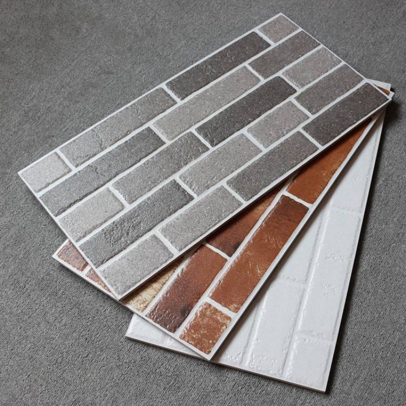 田园风格仿砖墙文化石300*600客餐厅背景墙造型仿古砖瓷砖外墙砖壹德