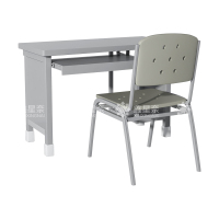 鑫星奈 XXN3110753 制式营具电脑桌营房钢制学习桌 制式电脑桌椅组合(一桌一椅)